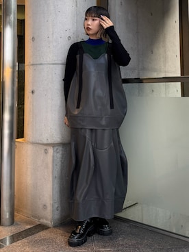 「アイテム（その他トップス）」を使った、YURIKAさん（レディース・167cm・20代）の秋コーディネート