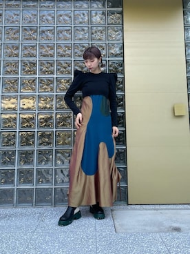 「UN3D.」｜YURIKAさん（レディース・167cm）の夏コーディネート