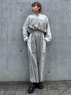 「UN3D.（アンスリード）のアイテム」を使った、YURIKAさん（レディース・167cm）の春コーディネート