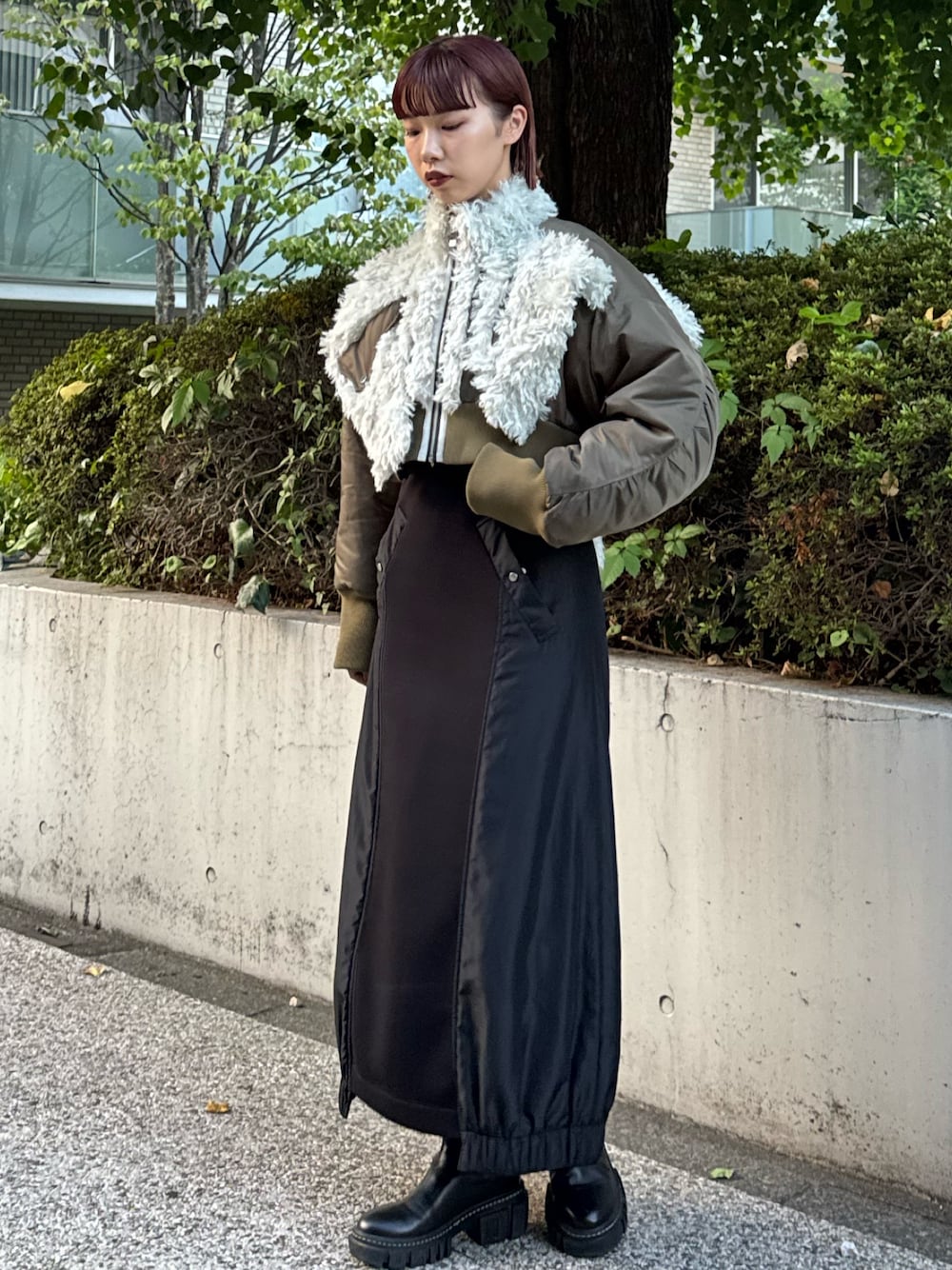 YURIKA(UN3D．)｜UN3D.のブルゾンを使ったコーディネート - WEAR