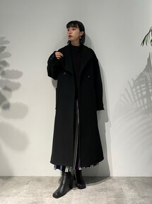 UN3D.（アンスリード）の「アシメカラーウールコート（その他