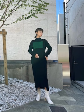 「UN3D.」｜YURIKAさん（レディース・167cm）の秋コーディネート