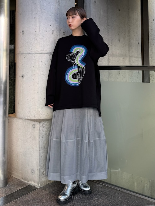 UN3D.（アンスリード） tシャツ STRATUM LAYER LONG T / ストレイタム