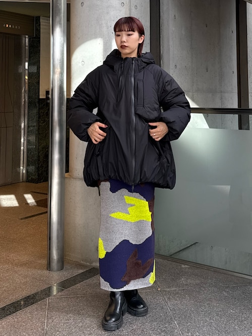 MIX CAMOUFLA JACQUARD KTSK / ミックスカモフラジャガードニット