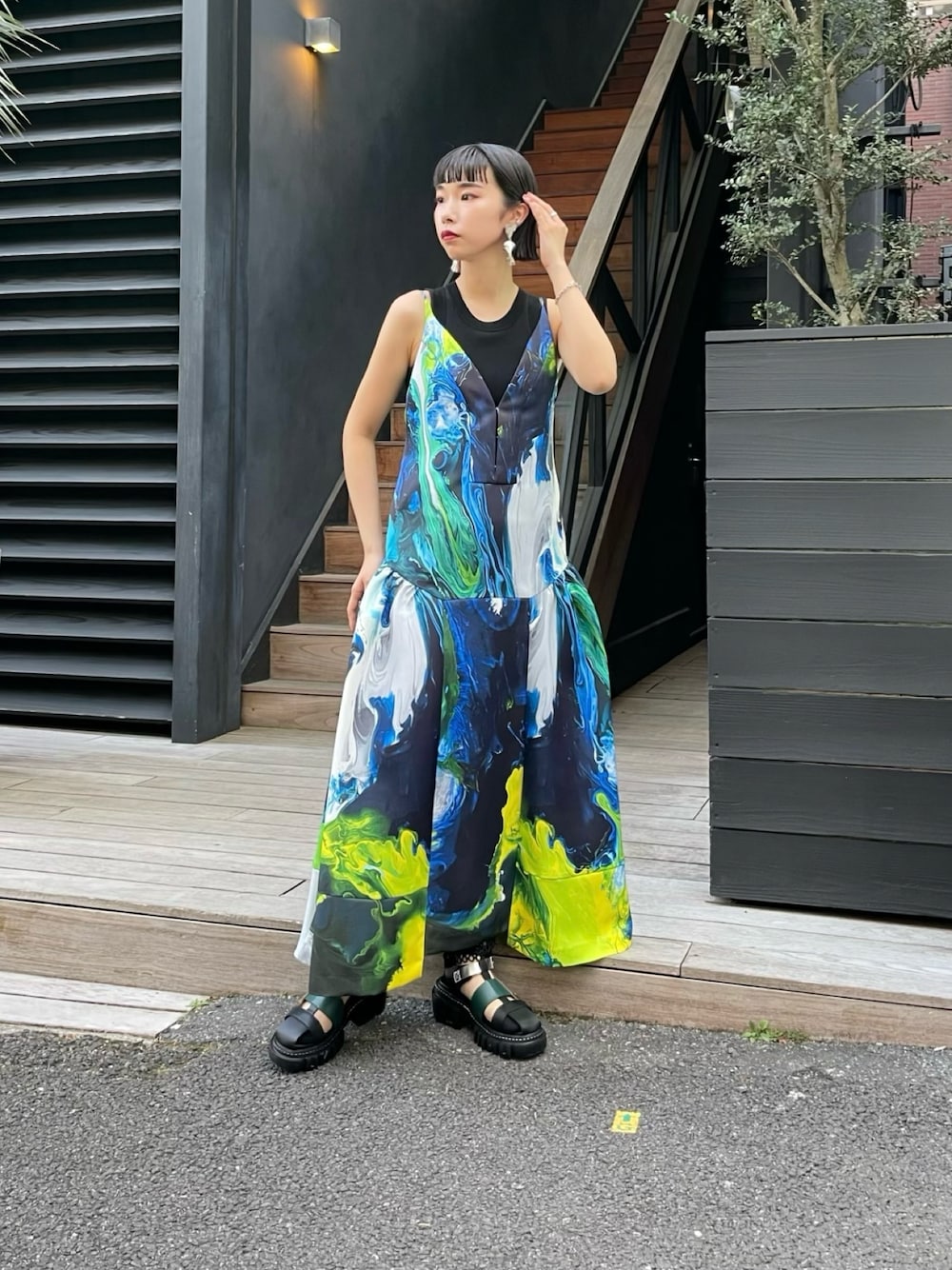 リボーンキャミワンピースを使った人気ファッションコーディネート - WEAR