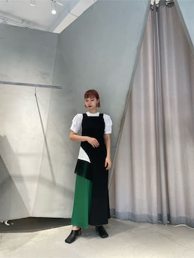 「UN3D.」｜YURIKAさん（レディース・167cm）の冬コーディネート