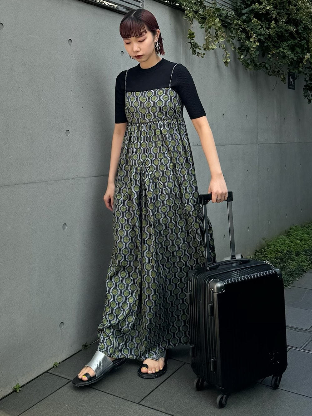 PAISLEY DOT CAMI OP / ペイズリードットキャミワンピースを使った人気