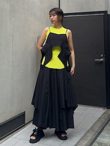 HOLE DETAIL CAMISOLE【セットアップ着用可能】｜アンスリード（UN3D