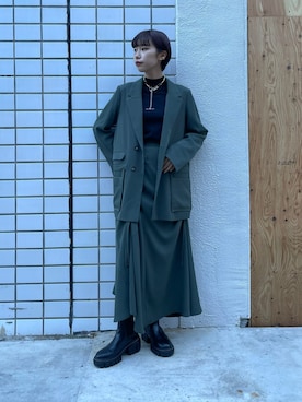 YURIKAさん（レディース・167cm）の冬コーディネート