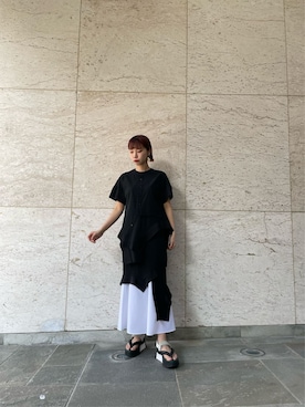 「アイテム（イヤリング、その他）」を使った、YURIKAさん（レディース・167cm）の春コーディネート