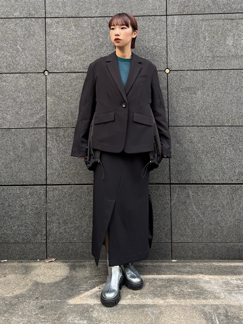 FRONT BACK DOCKING SKIRT / フロントバッグドッキングスカート