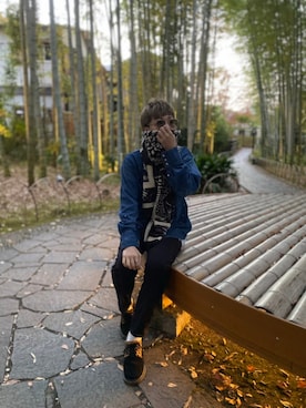 「TATAMI（タタミ）のアイテム」を使った、88さん（レディース・164cm）の秋コーディネート