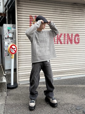 「アイテム（ハンチング/ベレー帽）」を使った、おのでさん（メンズ・168cm・20代）の秋コーディネート