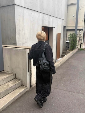 「アイテム（その他アウター）」を使った、おのでさん（メンズ・168cm・20代）の秋コーディネート