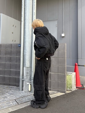 「アイテム（ブルゾン）」を使った、おのでさん（メンズ・168cm・20代）の秋コーディネート