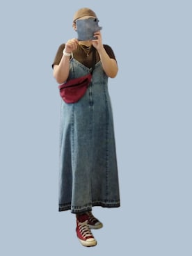 「アイテム（腕時計）」を使った、naginagiさん（レディース・165cm）の秋コーディネート