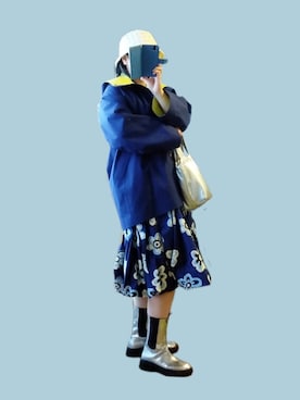 「MEDE19F（メデジュウキュウ）のアイテム（シューズ）」を使った、naginagiさん（レディース・165cm）の春コーディネート
