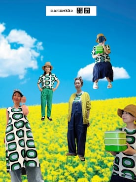 「大きいサイズ」｜「アイテム（その他）」を使った、naginagiさん（レディース・165cm）の夏コーディネート