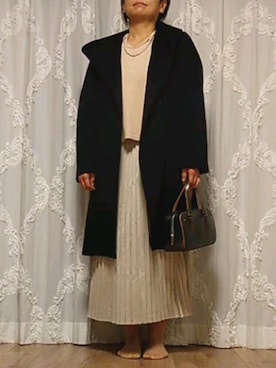 「発表会」｜「アイテム（ジャケット/アウター）」を使った、naginagiさん（レディース・165cm）の秋コーディネート