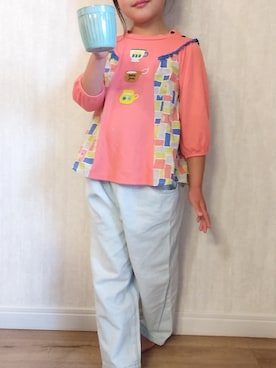 「Petit jam（プチジャム）のアイテム」を使った、naginagiさん（レディース・165cm）の春コーディネート