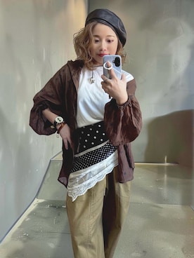 Gini Akiさん(レディース・150cm)の秋コーディネート