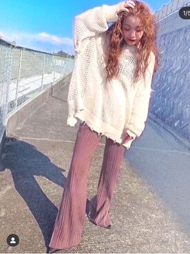 「フォロバ」｜「アイテム（その他）」を使った、Gini   Akiさん（レディース・153cm）の秋コーディネート