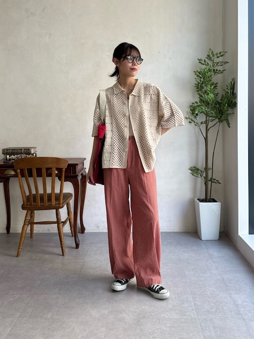 セール】シアサッカーチェックパンツ（その他パンツ）｜CPCM