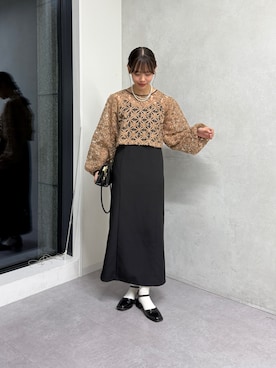 「CPCM（シーピーシーエム）のアイテム」を使った、asuka さん（レディース・165cm）の冬コーディネート