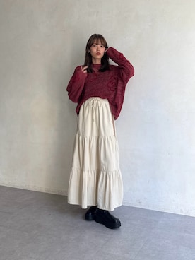 「アイテム（ブーツ）」を使った、asuka さん（レディース・165cm・20代）の夏コーディネート