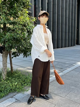 「アイテム（ワンピース）」を使った、asuka さん（レディース・164cm）の秋コーディネート