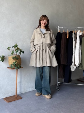 「アイテム（その他アウター）」を使った、asuka さん（レディース・165cm）の夏コーディネート