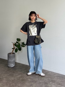 「アイテム（パンツ）」を使った、asuka さん（レディース・164cm・20代）の春コーディネート