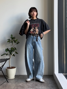「CPCM（シーピーシーエム）のアイテム（パンツ）」を使った、asuka さん（レディース・165cm）の夏コーディネート