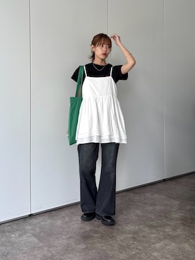 「アイテム（ワンピース）」を使った、asuka さん（レディース・165cm）の夏コーディネート