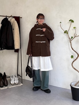 「アイテム（その他アウター）」を使った、asuka さん（骨格ウェーブ・レディース・165cm）の秋コーディネート