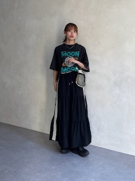 「アイテム（スカート）」を使った、asuka さん（レディース・165cm）の夏コーディネート