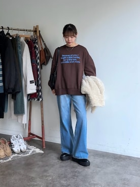 「CPCM（シーピーシーエム）のアイテム」を使った、asuka さん（レディース・165cm）の冬コーディネート