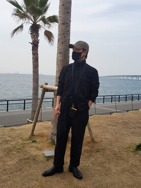 「BAYFLOW（ベイフロー）のアイテム（財布/小物）」を使った、　ユウJさん（メンズ・169cm）の春コーディネート