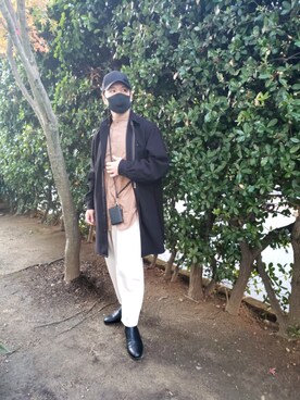 「BAYFLOW（ベイフロー）のアイテム（財布/小物）」を使った、　ユウJさん（メンズ・169cm）の冬コーディネート