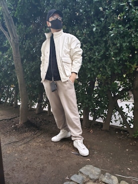 「BAYFLOW（ベイフロー）のアイテム（財布/小物）」を使った、　ユウJさん（メンズ・169cm）の秋コーディネート