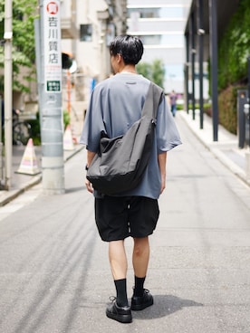 「alk phenix（アルクフェニックス）のアイテム」を使った、STUDIOUS MENSさん（メンズ・178cm）の夏コーディネート