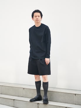 「LiNoH（リノー）のアイテム」を使った、STUDIOUS MENSさん（メンズ・178cm）の夏コーディネート