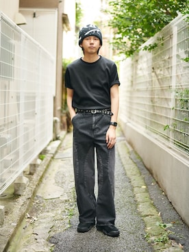 STUDIOUS MENSさん（メンズ・178cm）の夏コーディネート