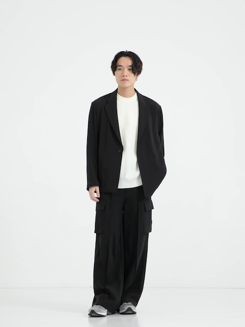 久遠×DISCOVERED× STUDIOUSテーラードジャケット 一点物 discovered テーラードジャケット 久遠コラボ 常田大希似 再