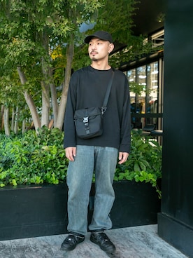 「STUDIOUS（ステュディオス）のアイテム」を使った、STUDIOUS MENSさん（メンズ・168cm）の秋コーディネート