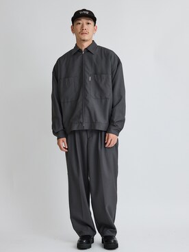 「PADRONE（パドローネ）のアイテム」を使った、STUDIOUS MENSさん（メンズ・173cm）の秋コーディネート