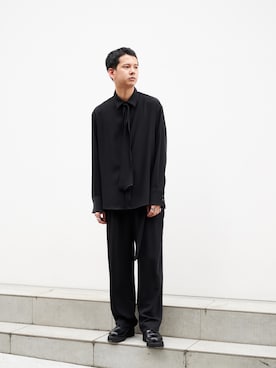「CULLNI（クルニ）のアイテム」を使った、STUDIOUS MENSさん（メンズ・178cm）の秋コーディネート