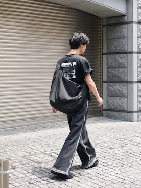 「alk phenix（アルクフェニックス）のアイテム」を使った、STUDIOUS MENSさん（メンズ・181cm）の夏コーディネート