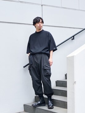 「alk phenix（アルクフェニックス）のアイテム」を使った、STUDIOUS MENSさん（メンズ・181cm）の夏コーディネート