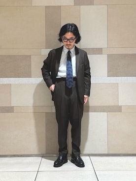 「アイテム（その他アウター）」を使った、sugimotoさん（メンズ・165cm）の秋コーディネート